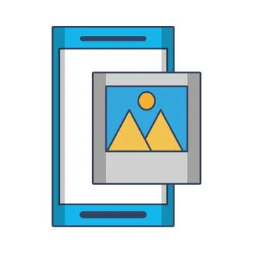 Technology device cartoon Stock Illustration