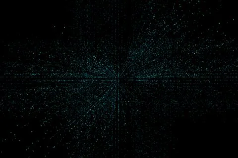 Technology digital array, big data transmission and storage Illustrazione stock