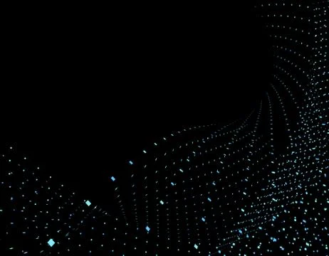 Technology digital array, big data transmission and storage 스톡 일러스트