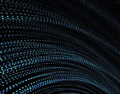 Technology digital array, big data transmission and storage 스톡 일러스트