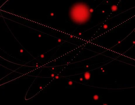 Technology digital array, big data transmission and storage Stock Illustration