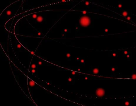 Technology digital array, big data transmission and storage Illustrazione stock