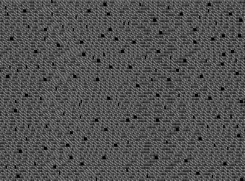 Technology digital background with binary code, matrix background. Vector i.. Stock Illustration