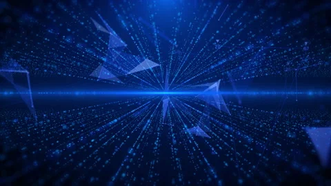 Technology digital binary sampling code network communication Stock Footage 192415154