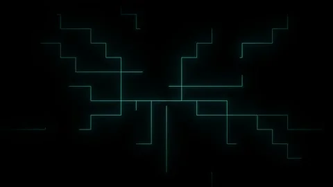 Technology digital circuit board. Motion graphic footage element. Futuristic  Stock Footage 222397604