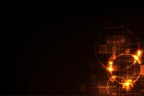 Technology in digital concept. Stock-Illustration