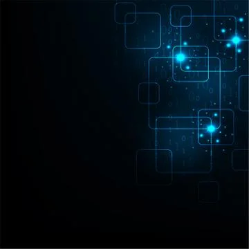 Technology in digital concept. Stock Illustration