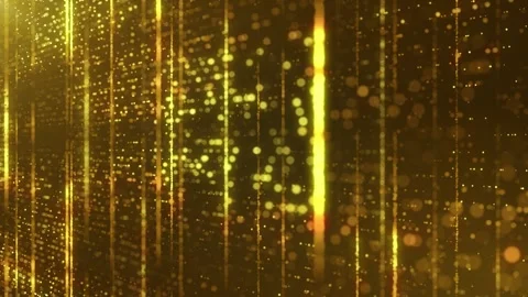 Technology digital connection dots loop background Stock Footage 274414268