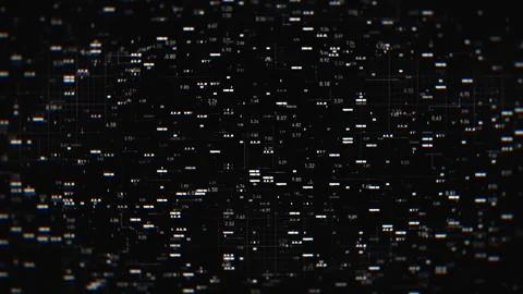 Technology Digital Data And Stats Patterns Background Stock Footage 337053365
