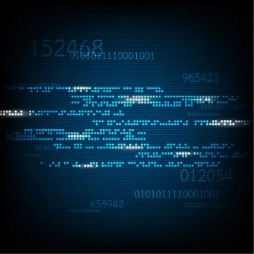 Technology digital design. Stock Illustration