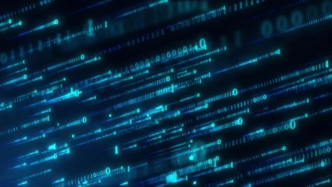 Technology digital flow shuttle template Stock Footage 288089447