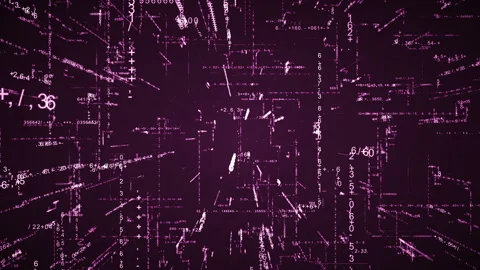 Technology Digital Grid pass through. Stock Footage 86478862