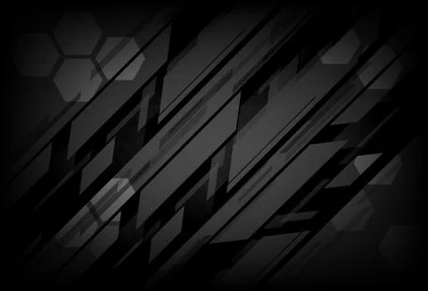 Technology digital metal silver texture, polygon abstract background vector Stock Illustration