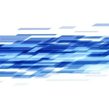 Technology, digital rectangles shearing creative futuristic geometry abstract Illustrazione stock