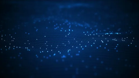 Technology digital wave background concept. Stock Footage 115628552