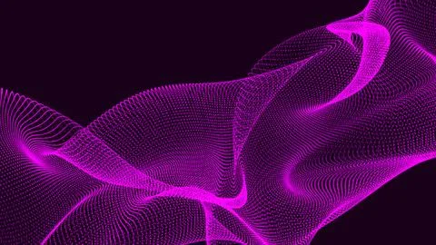 Technology digital wave background concept. Data technology illustration. A.. Illustration