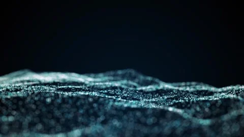 Technology digital wave background Stock Footage 331625941