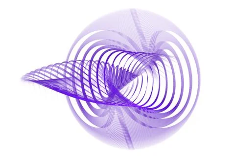 Technology disk - abstract computer-generated image. 스톡 일러스트