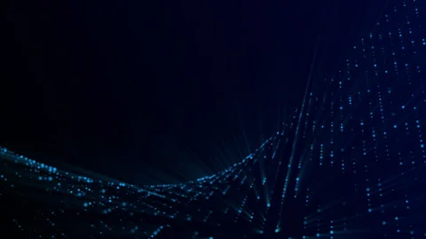 Technology Dotted Pattern Video Animated Background Video stock 341659131