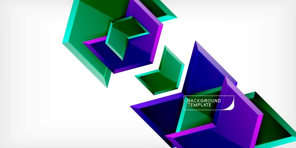 Technology dynamic arrow geometric background. Vector Illustration For Wallpaper Stock Illustration