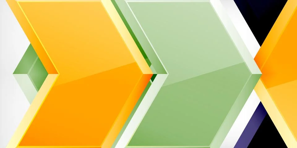 Technology dynamic arrow geometric background. Vector Illustration For Wallpaper 스톡 일러스트