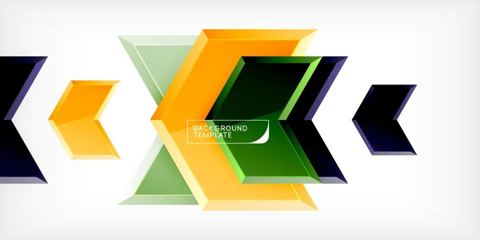 Technology dynamic arrow geometric background. Vector Illustration For Wallpaper 스톡 일러스트