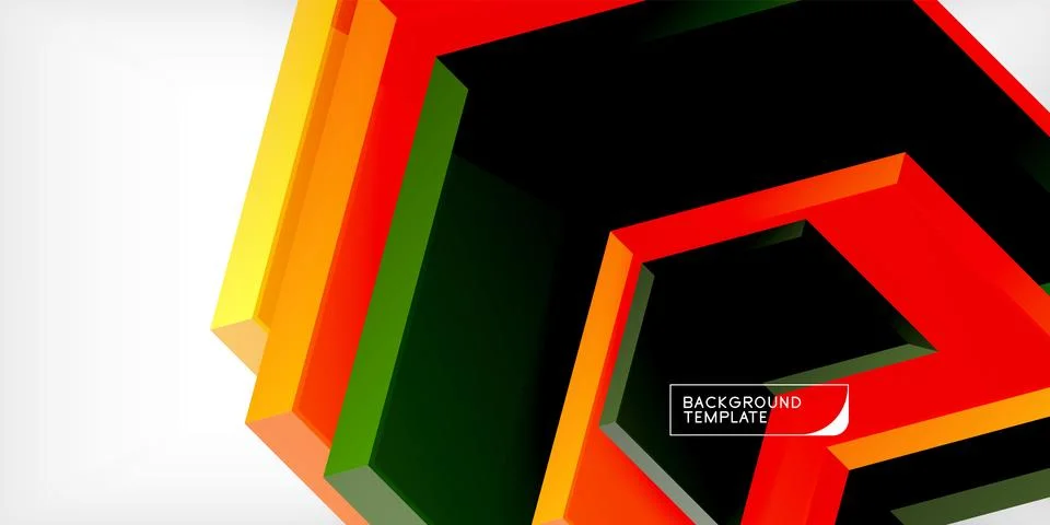 Technology dynamic arrow geometric background. Vector Illustration For Wallpaper Stock Illustration