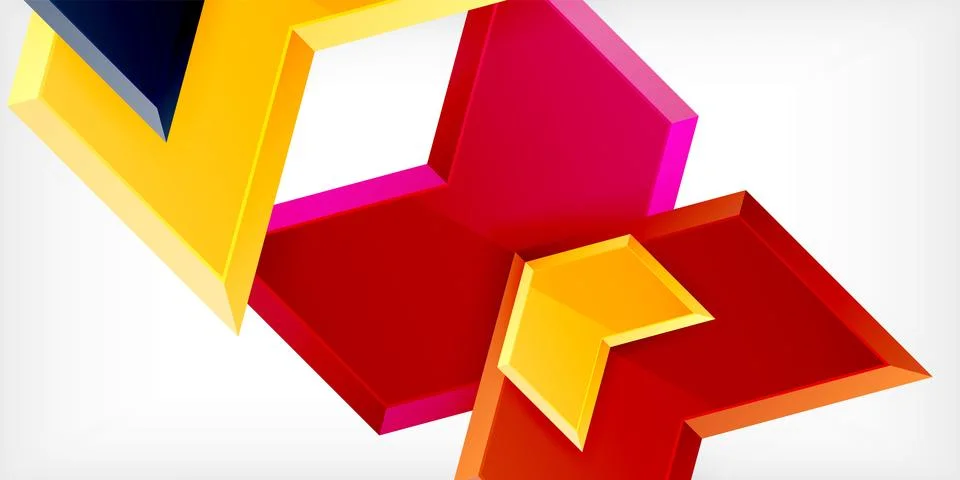 Technology dynamic arrow geometric background. Vector Illustration For Wallpaper 스톡 일러스트