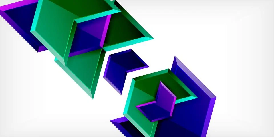 Technology dynamic arrow geometric background. Vector Illustration For Wallpaper 스톡 일러스트