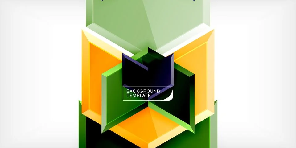 Technology dynamic arrow geometric background. Vector Illustration For Wallpaper Illustrazione stock