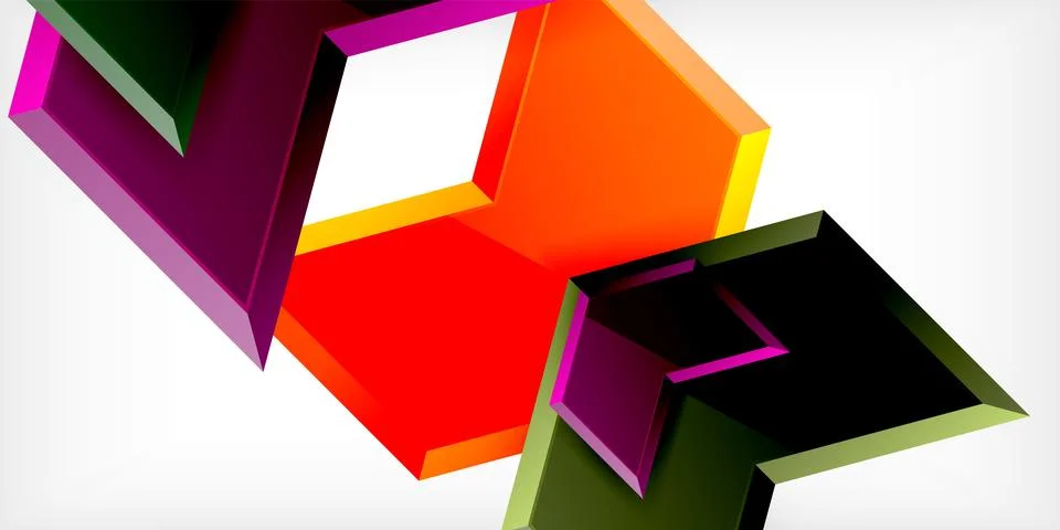 Technology dynamic arrow geometric background. Vector Illustration For Wallpaper Stock Illustration