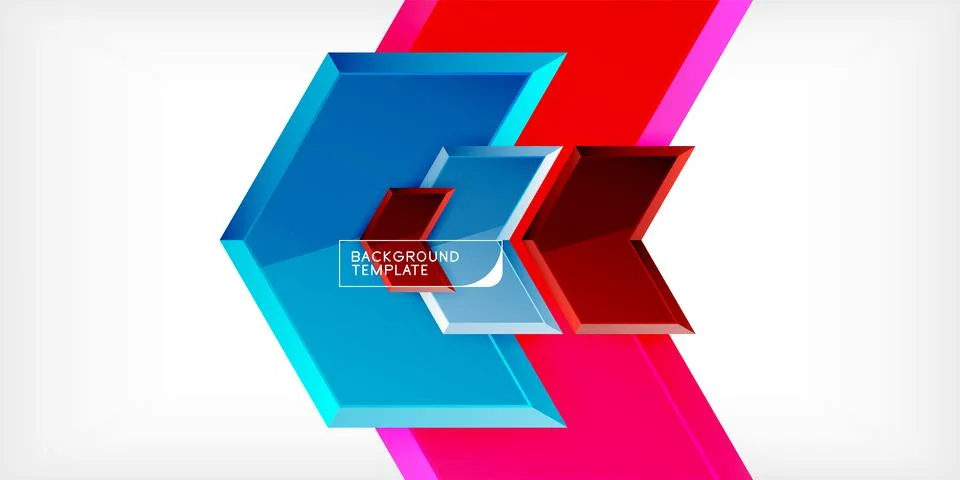 Technology dynamic arrow geometric background. Vector Illustration For Wallpaper 스톡 일러스트