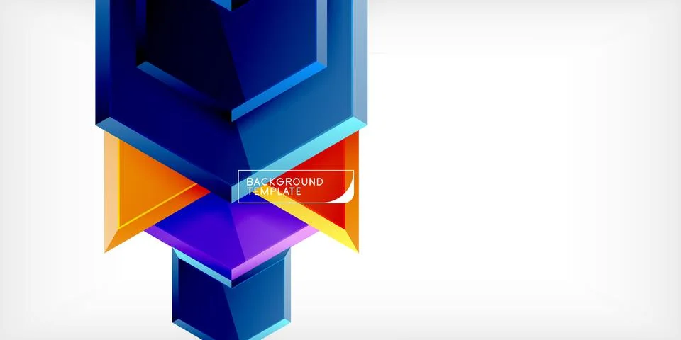 Technology dynamic arrow geometric background. Vector Illustration For Wallpaper Illustrazione stock