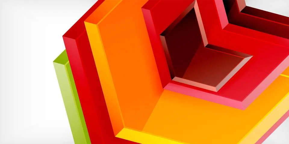 Technology dynamic arrow geometric background. Vector Illustration For Wallpaper Stock Illustration