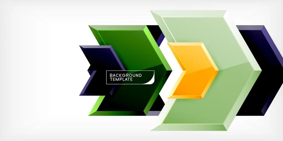 Technology dynamic arrow geometric background. Vector Illustration For Wallpaper Stock Illustration