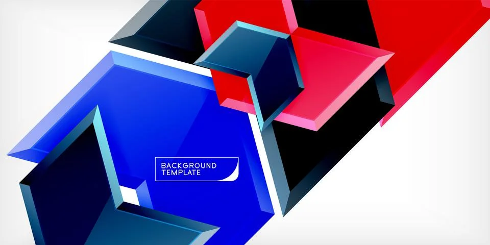 Technology dynamic arrow geometric background. Vector Illustration For Wallpaper 스톡 일러스트