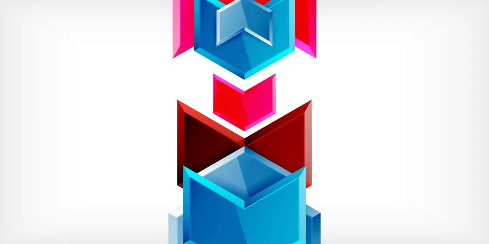 Technology dynamic arrow geometric background. Vector Illustration For Wallpaper 스톡 일러스트