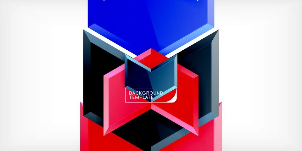 Technology dynamic arrow geometric background. Vector Illustration For Wallpaper Stock Illustration