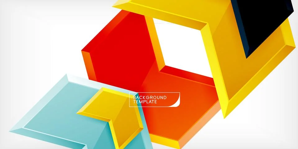 Technology dynamic arrow geometric background. Vector Illustration For Wallpaper Stock Illustration