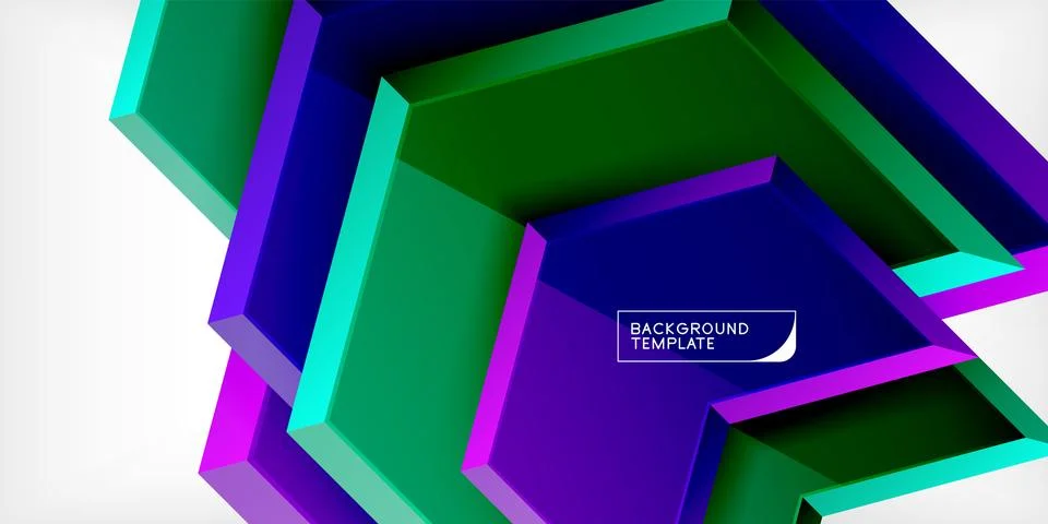 Technology dynamic arrow geometric background. Vector Illustration For Wallpaper Illustrazione stock