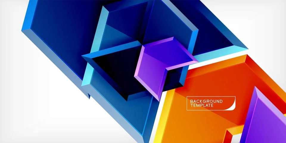 Technology dynamic arrow geometric background. Vector Illustration For Wallpaper Stock Illustration