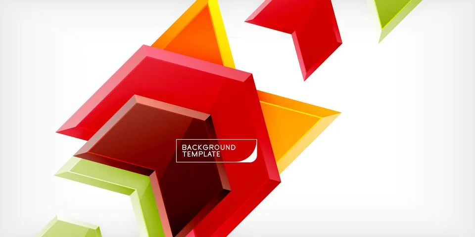 Technology dynamic arrow geometric background. Vector Illustration For Wallpaper Stock Illustration