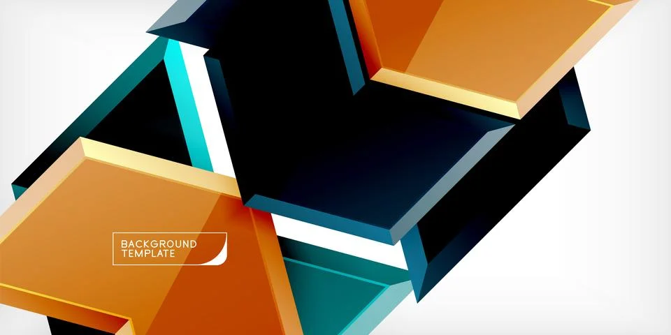 Technology dynamic arrow geometric background. Vector Illustration For Wallpaper 스톡 일러스트