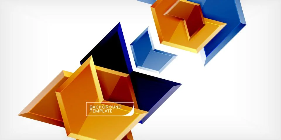 Technology dynamic arrow geometric background. Vector Illustration For Wallpaper 스톡 일러스트