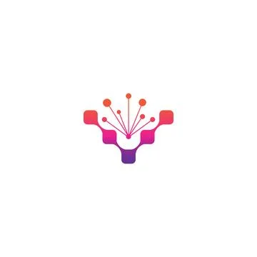 Technology e1 logo brand, symbol, design, graphic, minimalist.logo Stock Illustration