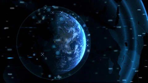 Technology Earth Space Stock Footage 250935242