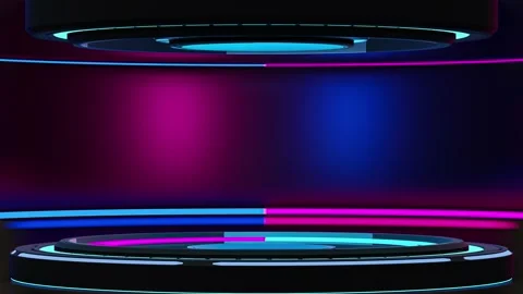 Technology element animation seamless loop. Video stock 199736873