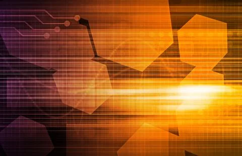 Technology elements Stock Illustration