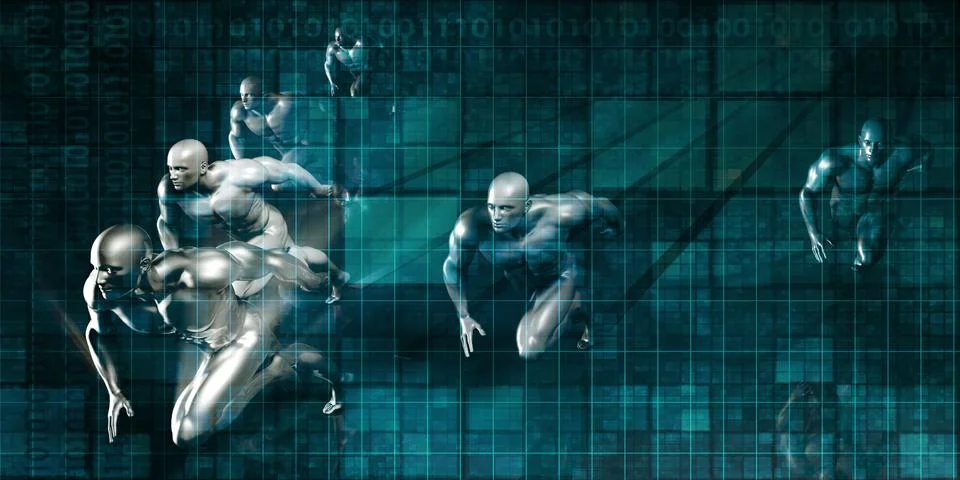 Technology Elements Illustrazione stock