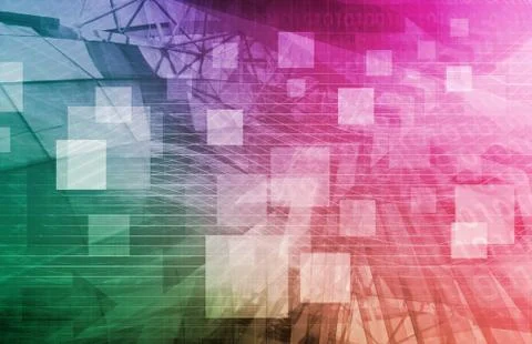 Technology Elements Stock Illustration